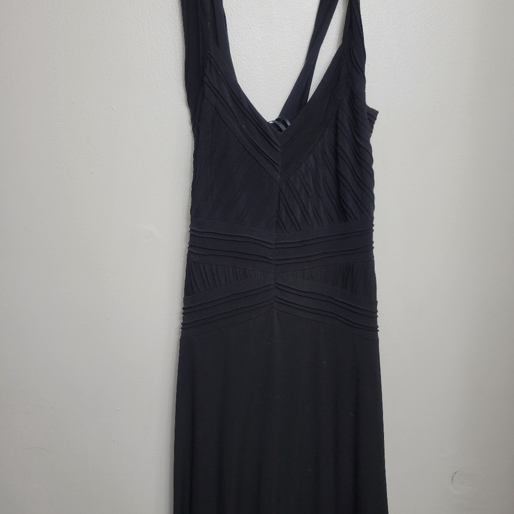 Calvin Klein black maxi dress